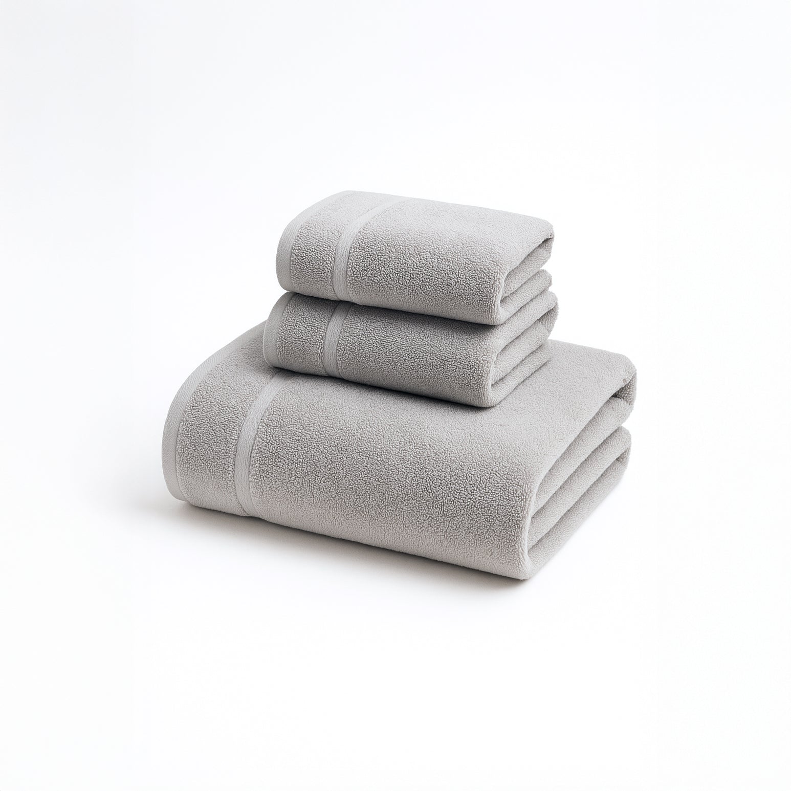 Bamboo Duo Set (Bath Towel + Set of 2 Facial Towels)