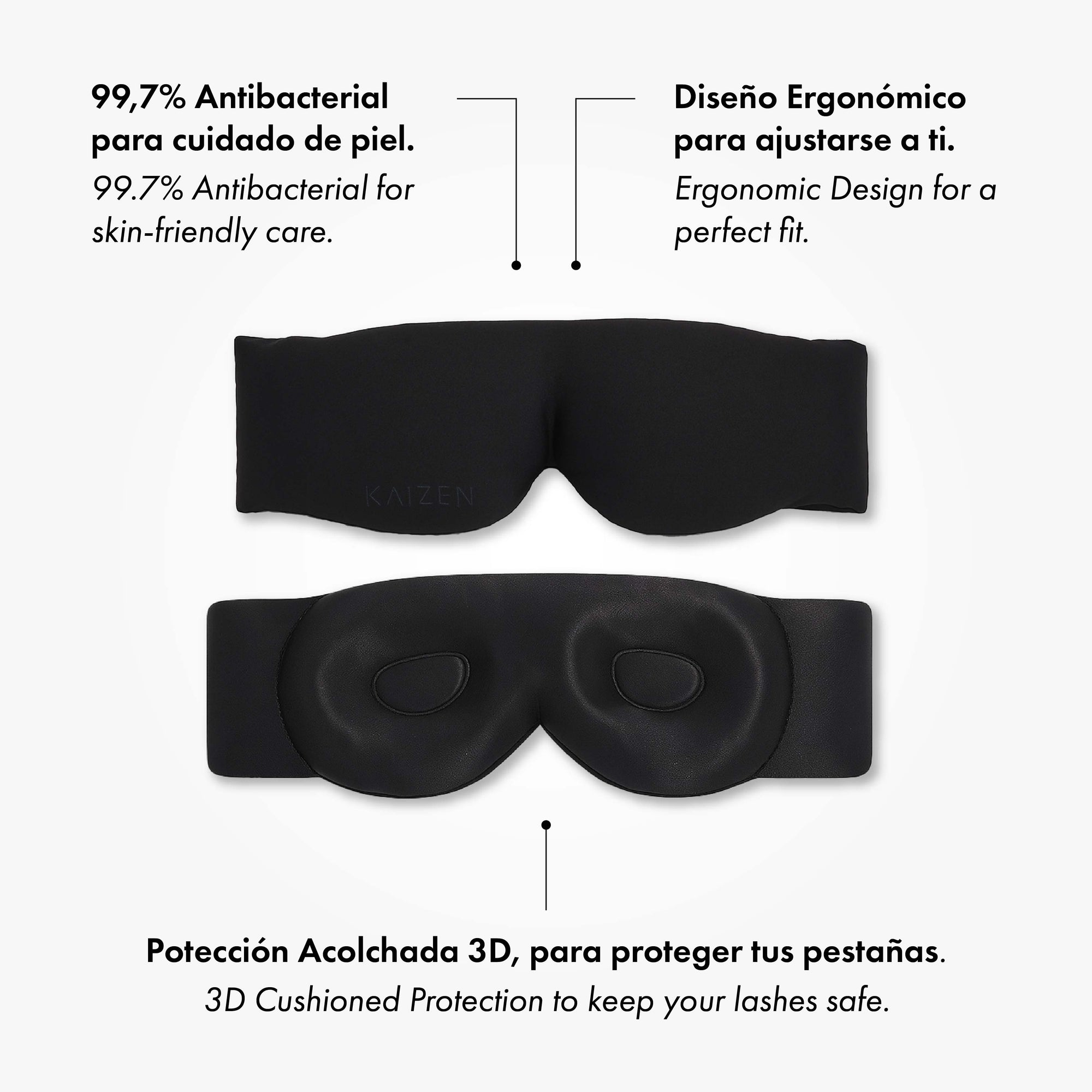 Maschera di seta 3D Kaizen
