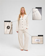 Pijama Largo de Tencel™ Lyocell